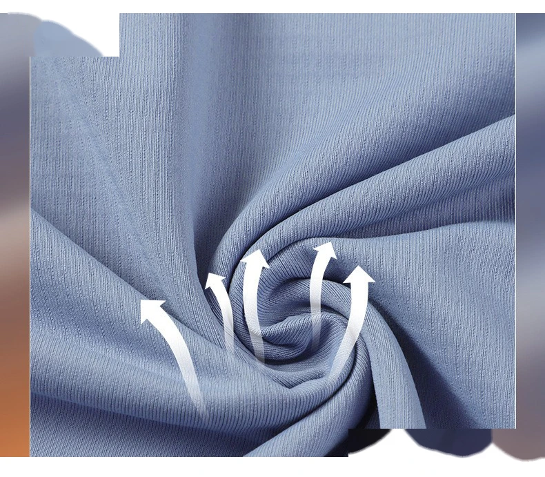 Customized men's semi-zipper outdoor sports and leisure running sweat-absorbing long-sleeved T-shirt detail