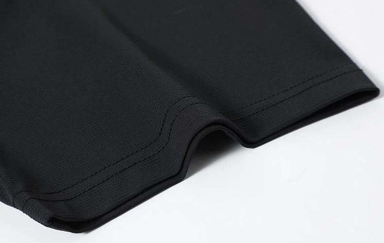 Custom mens quick-drying breathable elastane sports t-shirts detail