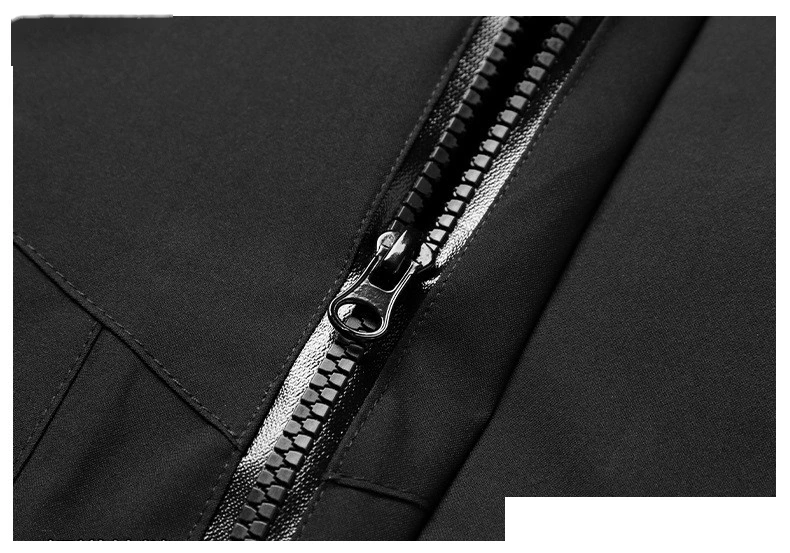 Customized jacket down three-in-one men's windproof waterproof fleece liner coat mountaineering suit detail