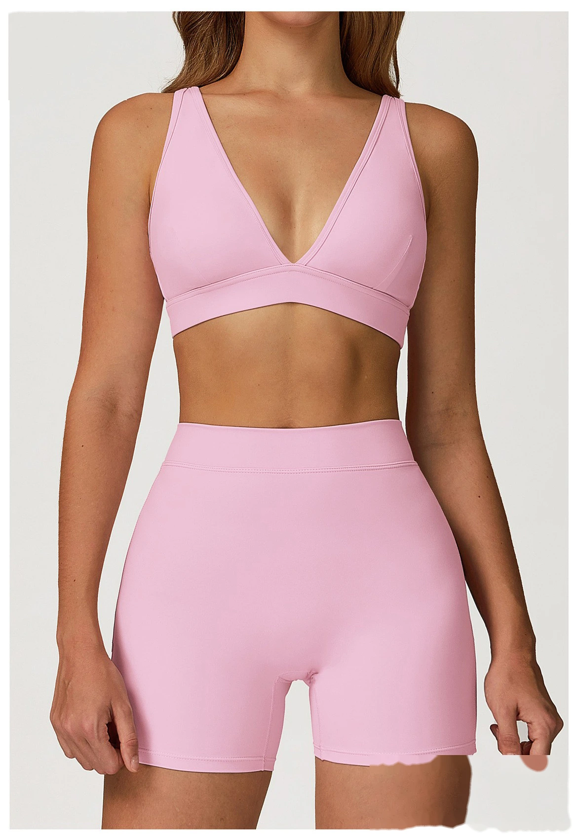 Customized yoga bra generous beauty back quick-drying exercise running fitness underwear. detail