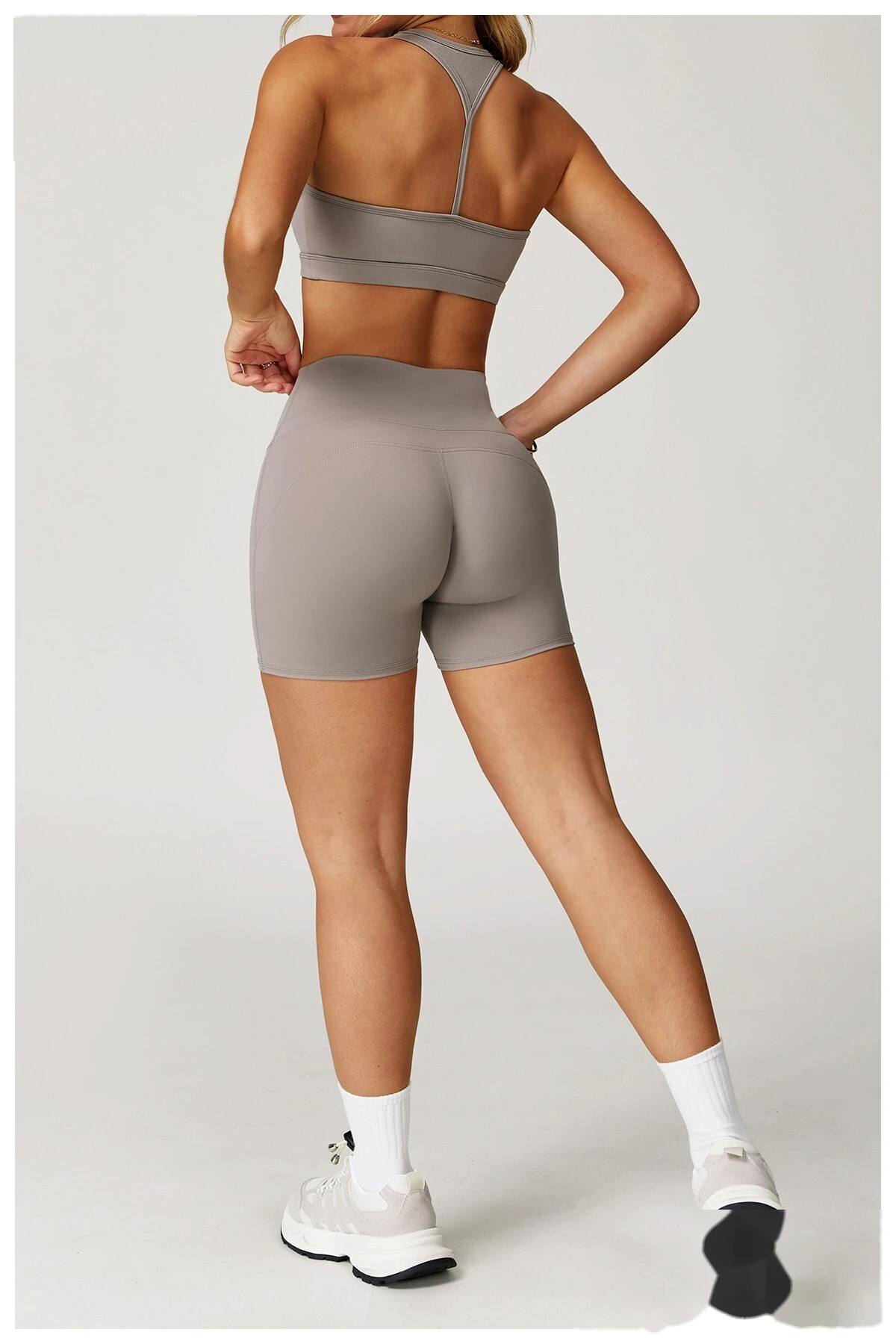 Customized beauty back yoga bra quick-drying sports bra running fitness bra detail