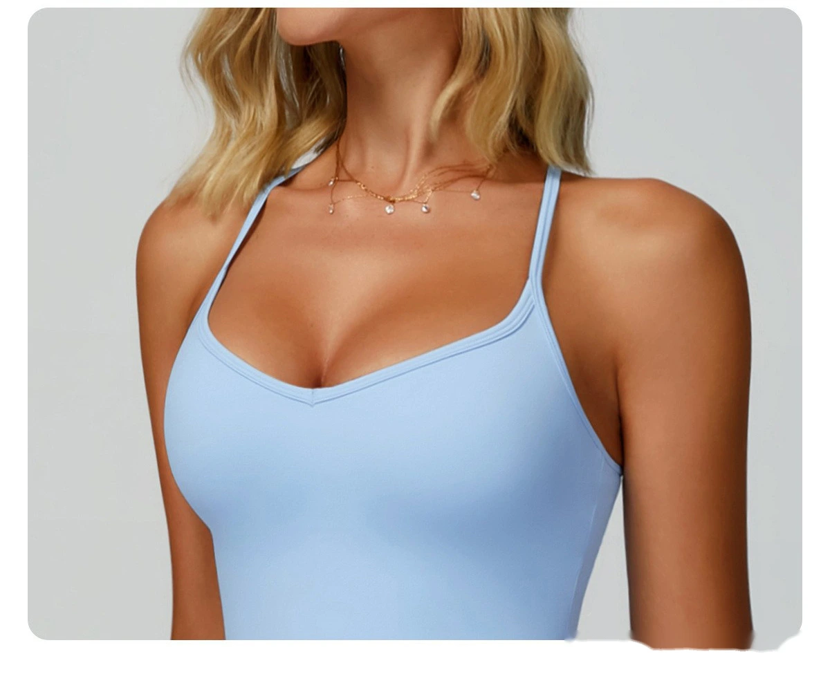 Customized cross-back tennis skirt anti-exposure sports skirt casual running sports dress detail