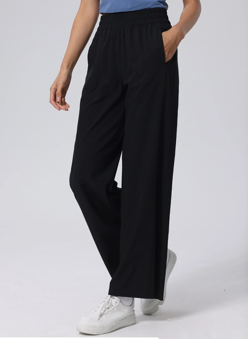 Customize summer ladies' slim and comfortable pants for sports, fitness, running and yoga. detail