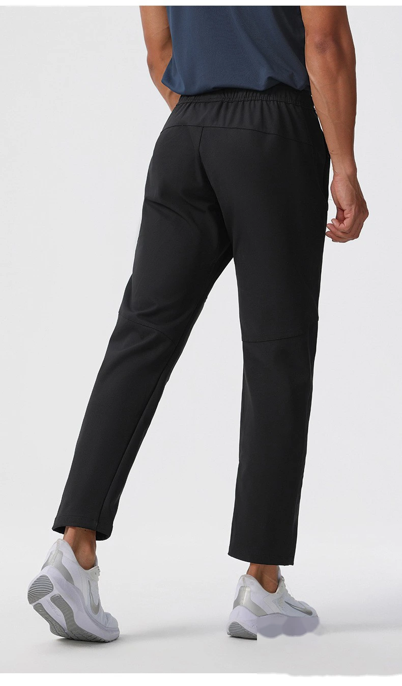 Customized outdoor quick-drying pants waterproof and windproof men's casual running pants detail
