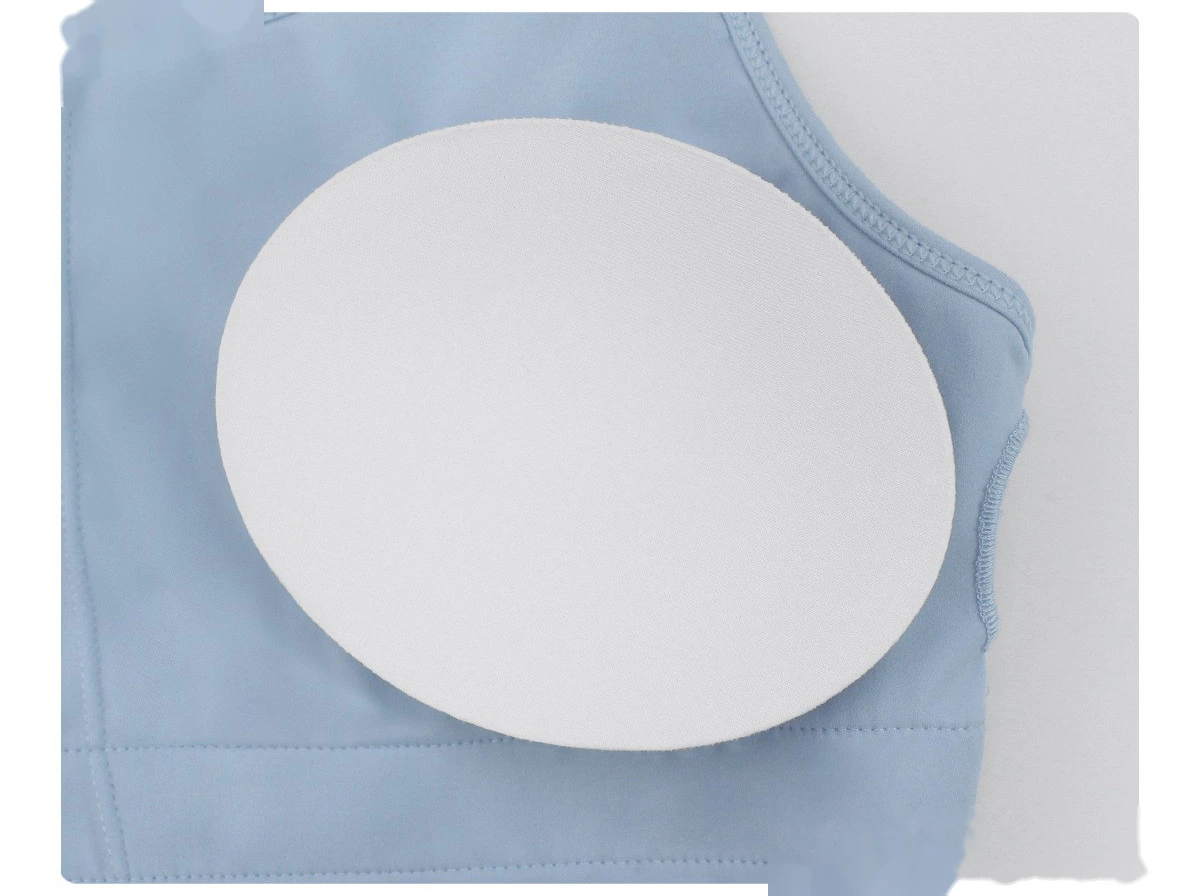 Custom High-Support Shockproof Yoga Bra - Color-Block Backless Tank Top with Pads for Running & Fitness Workouts detail