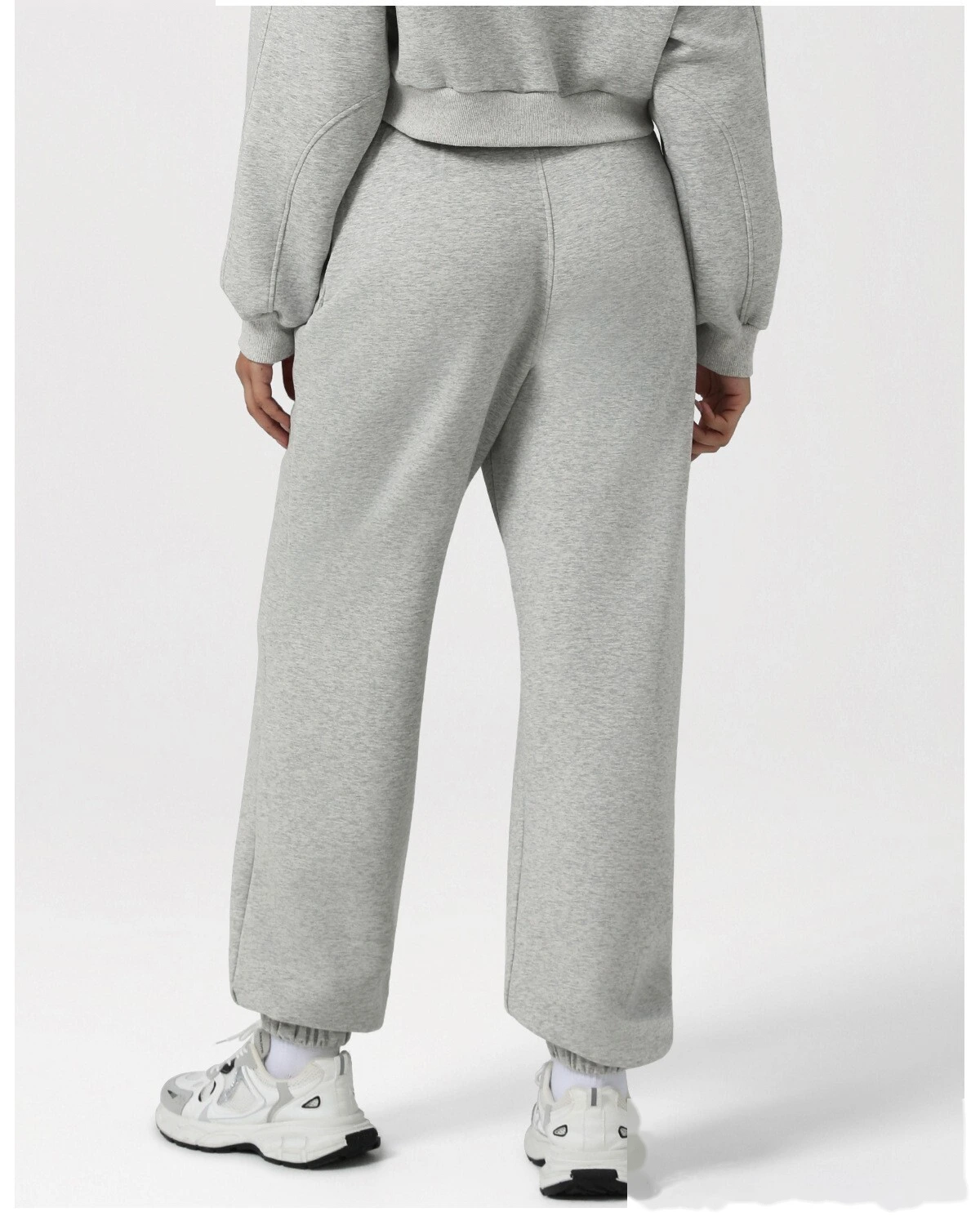 Custom New Style Casual Cuffed Pants - Loose, Slim-Fitting with Pockets for Sports & Fitness detail