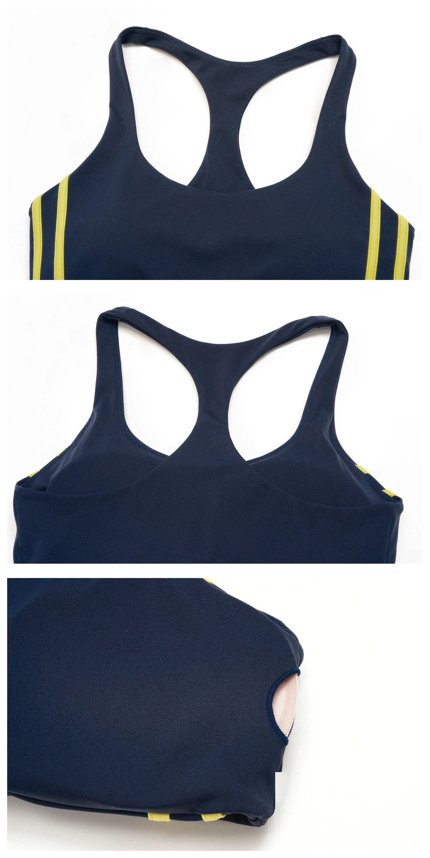 Custom Slim Fit Beauty Back Yoga Set Women, Outer Wear Quick Dry Running Fitness Activewear Set detail