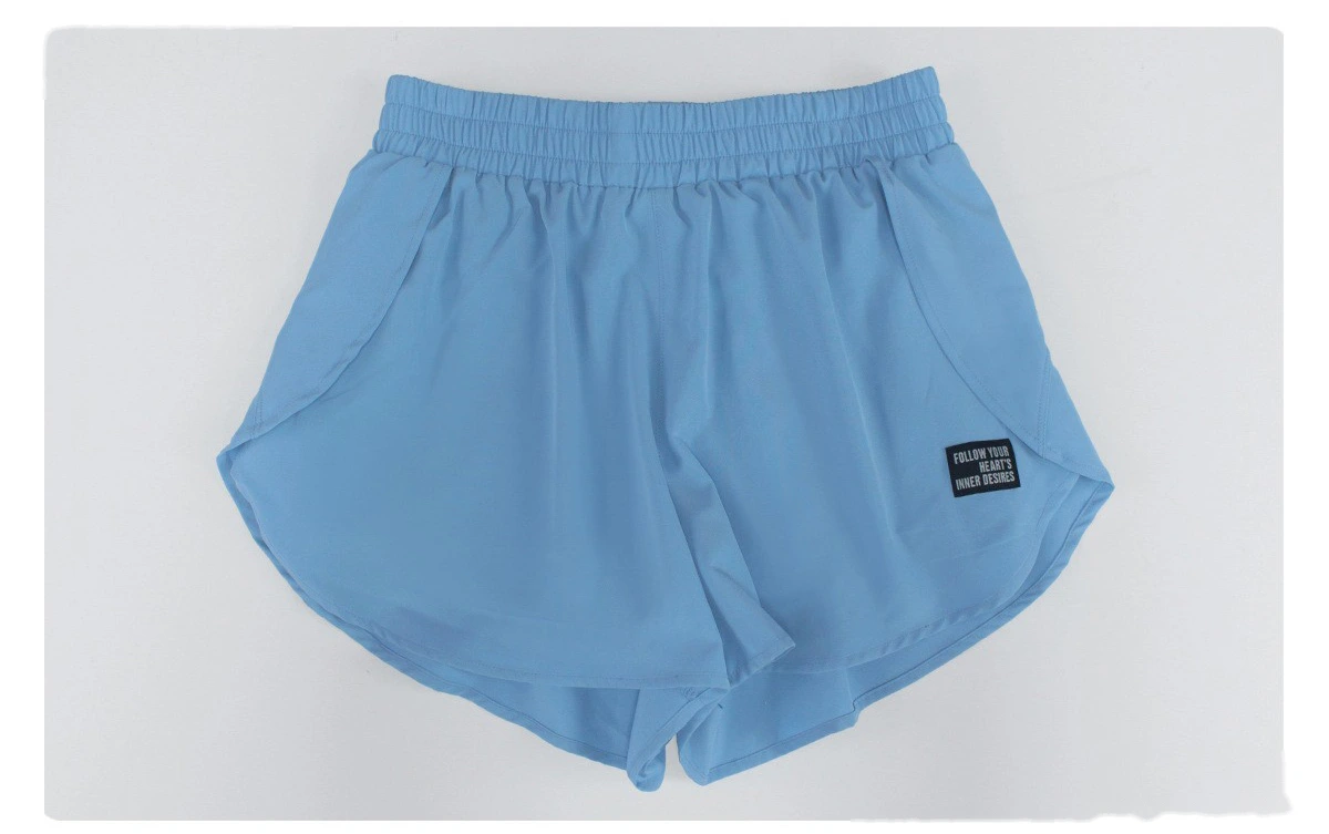 Women's Anti-Exposure Yoga Shorts with Liner, Summer Quick Dry Sports Tennis Running Fitness Pants detail