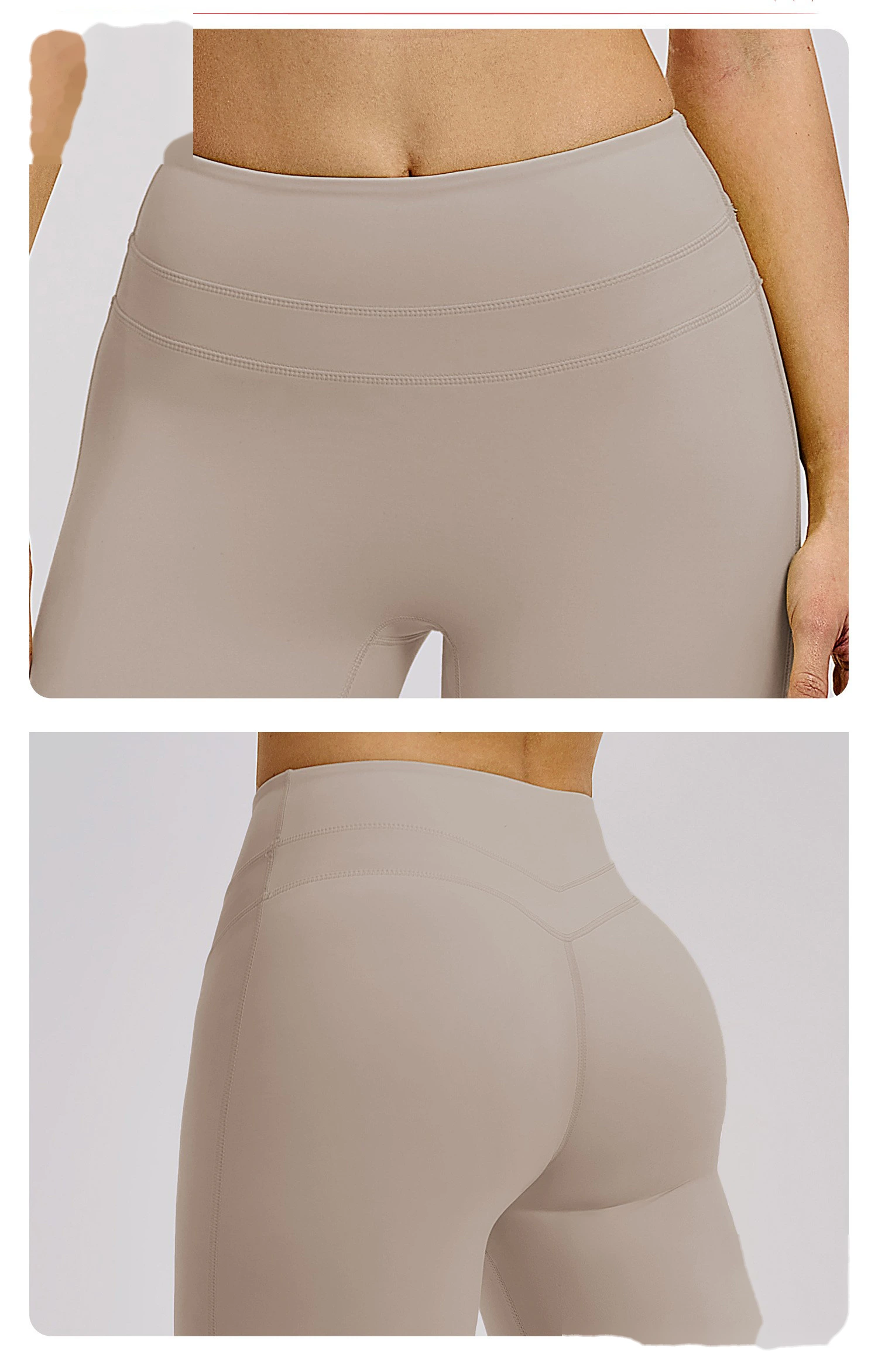 Bulk Custom High Waist Bootcut Yoga Pants - Breathable Butt Lifting Fitness Gym Pants detail