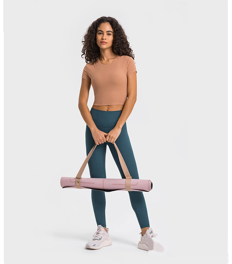 Quality Custom sports shirt sexy navel short yoga short sleeve T-shirt Manufacturer detail