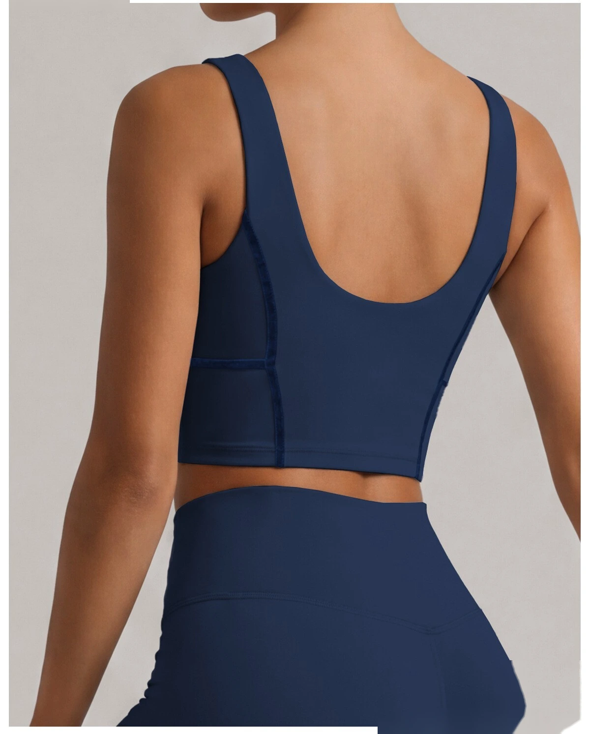 High Elastic Push Up Sports Vest, Shockproof Workout Bra for Yoga Running Daily Outdoor Wear detail