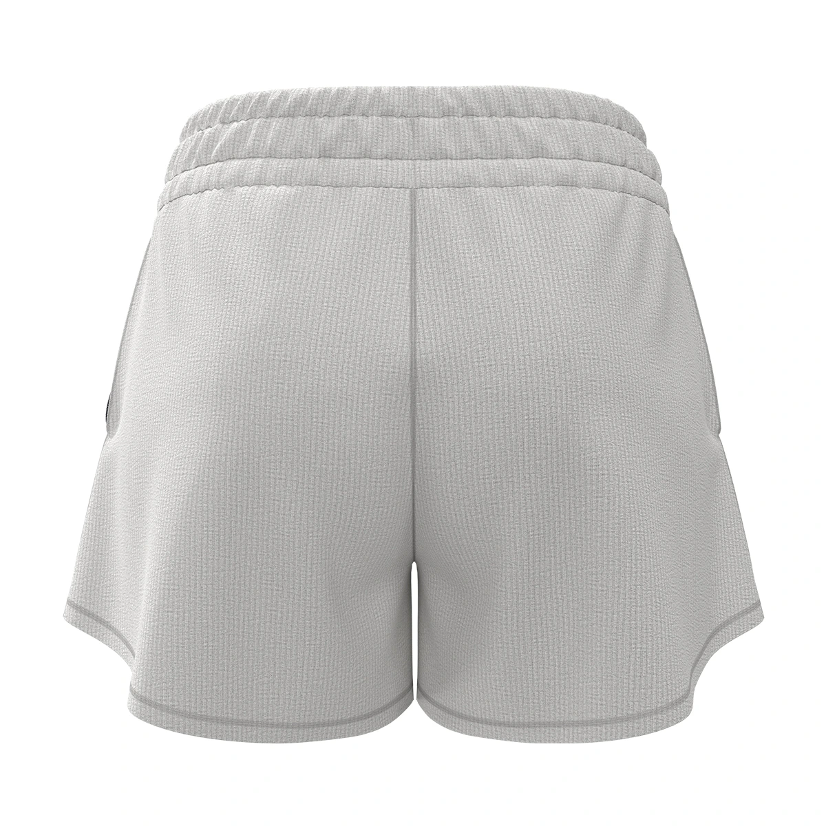 Women's athletic shorts high waisted running pants with pockets detail